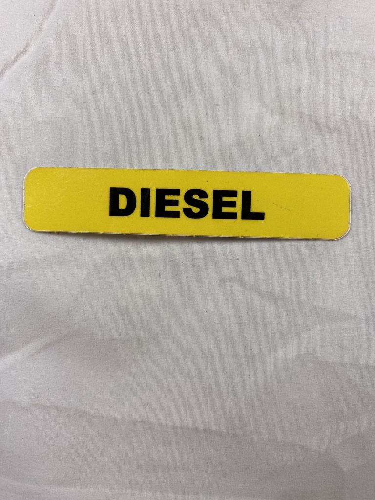 AUTOCOLLANT &quot;DIESEL&quot;