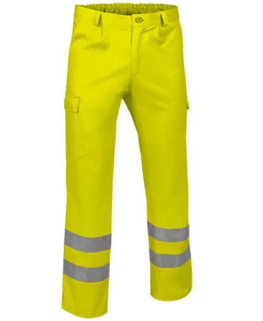 HIGH VISIBILITY YELLOW PANTS