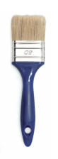 BLUE DISPOSABLE FLAT BRUSH