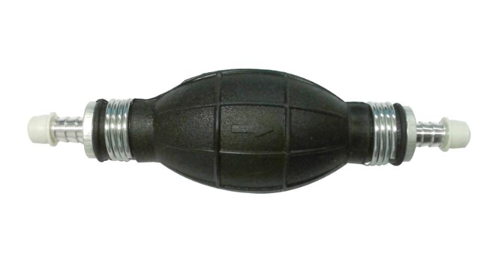 POIRE AMMORÇAGE CARBURANT AVEC CLAPET ANTI RETOUR
