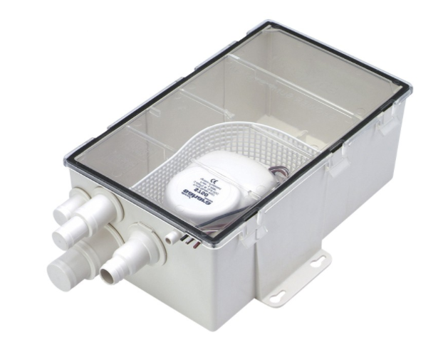 POMPE/COFFRET ATTWOOD D'ÉVACUATION DE DOUCHE 12V 1895L/H