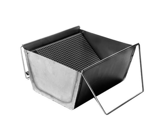 BAC ACIER À PEINTURE OU GOUDRON 300X300X180MM