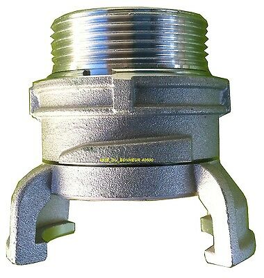 RACCORD SYM ALU DN40 AVEC VERROU MÂLE 1"1/2