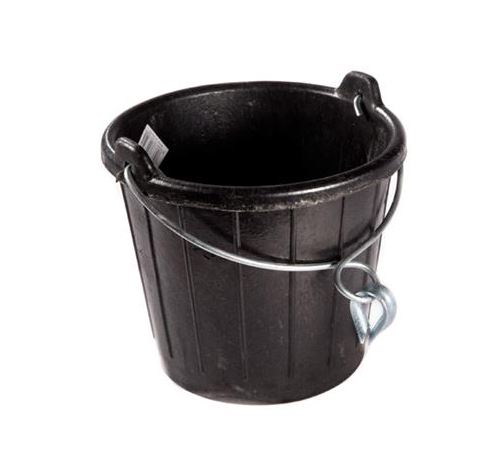 SEAU TINETTE CAOUTCHOUC 7 L