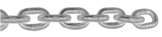 CHAINE GALVA CALIBRÉE GRADE 40 Ø8 CMU/1000KG CR/4030KG