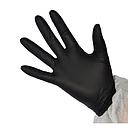 BLACK NITRIL GLOVES (box of 100 pieces)