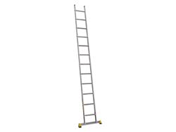 ALUMINUM WEDGE LADDER WITH STABILIZER