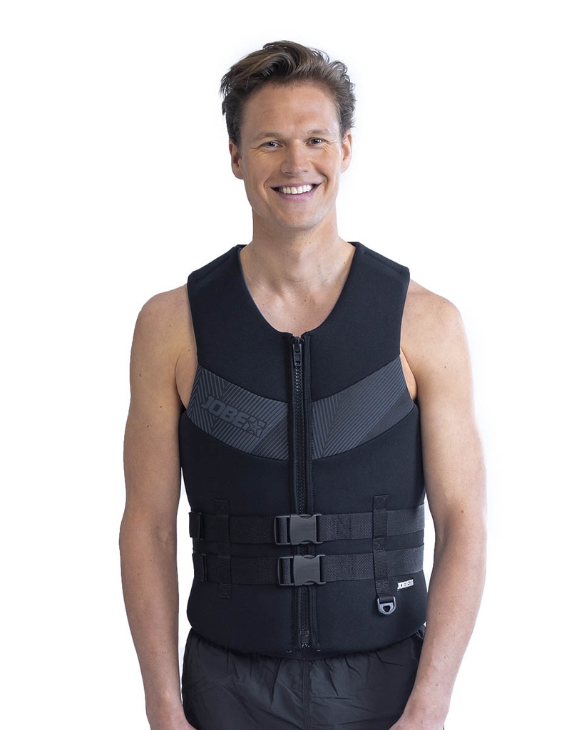 GILET DE SAUVETAGE NÉOPRÈNE NOIR HOMME TAILLE 2XL JOBE