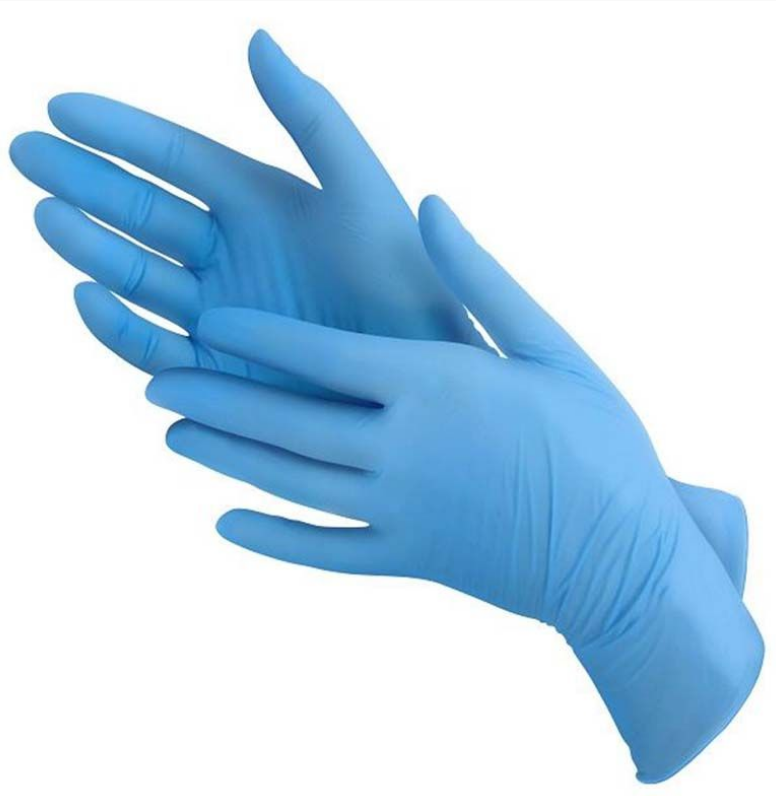 GANTS NITRILE BLEU