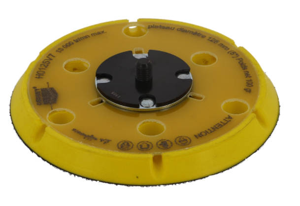 PLATEAU Ø125MM 5/16'' VELCRO