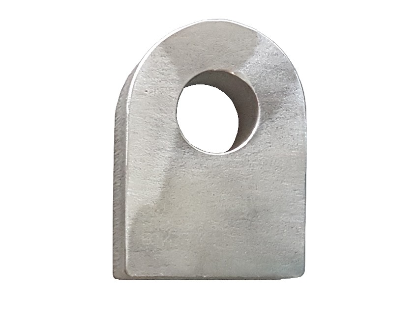 SUPPORT ACIER TIRE BORD 25MM POUR AXE D10MM