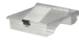 [3425LINE] Bac/Camion plat PM/MM/XL 2 compartiments (Lot 5 éco recharges pour la réf 3425  Long 390 Larg 290 Haut 115mm)