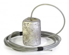 ANODE A PENDRE 1KG MAGNESIUM DIA=53 - 80 h=105mm