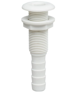 SPLINED THROUGH SHELL, 38mm FLUSH FLANGE