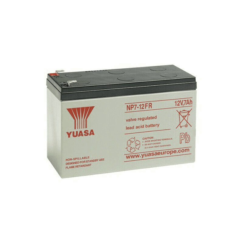 YUASA BATTERY 12V 7Ah FR