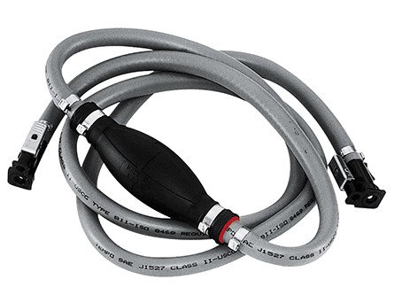 TUYAUX ET POIRES AVEC EMBOUTS POUR YAMAHA MARINER 5/55CV et MERCURY 8/9.9CV