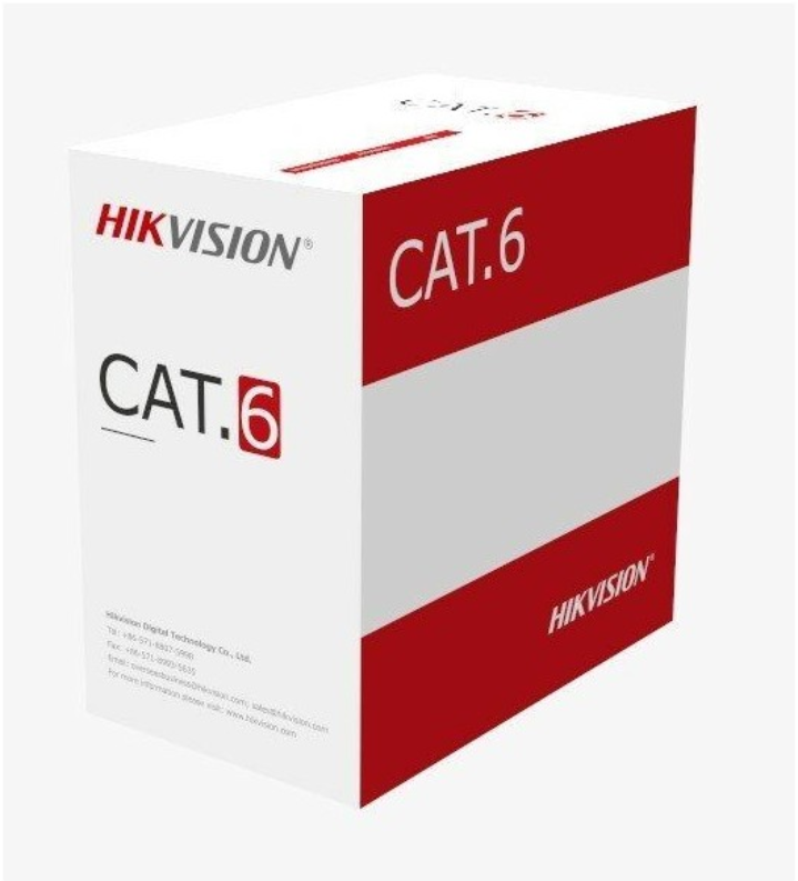 CÂBLE HIKVISION CAT6 U/UTC GAINE PVC