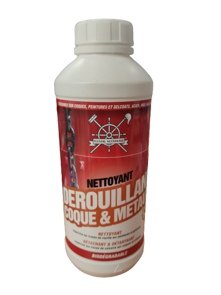 NETTOYANT DÉROUILLANT COQUE &amp; MÉTAUX