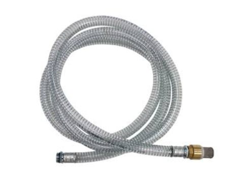 KIT ASPIRATION Ø30 RACCORD LAITON MÂLE 1&quot;1/4 + CRÉPINE À CLAPET TUYAU 3M