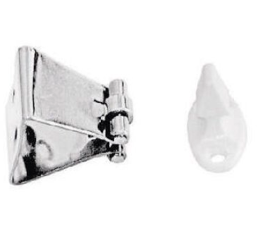 BLOQUEUR DE PORTE SS 27X28X37MM