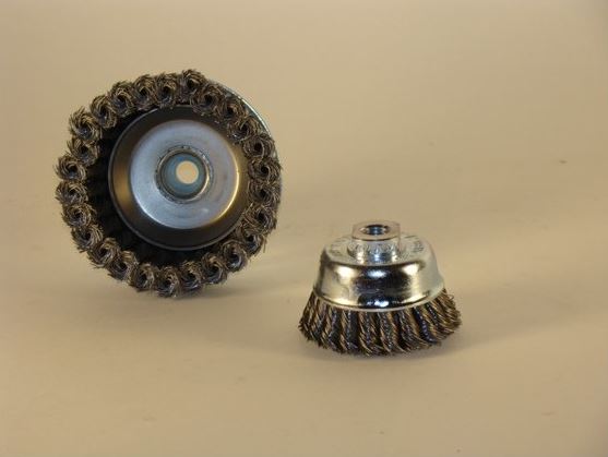 BROSSE MÉTALLIQUE POUR DISQUEUSE