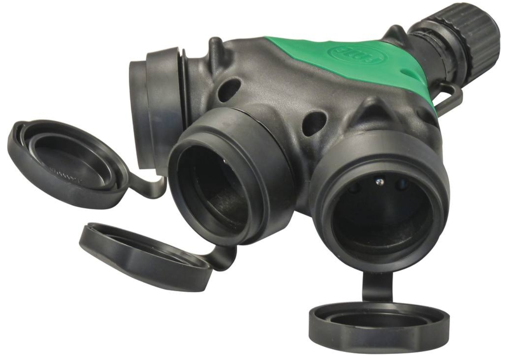 WATERPROOF RUBBER FEMALE MULTI-SOCKET