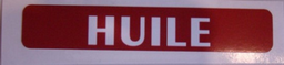 [OUA882] AUTOCOLLANT 'HUILE'