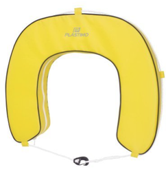 [63457] BOUÉE FER À CHEVAL DÉHOUSSABLE [Couleur: Jaune]