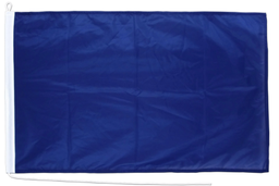 [VED235] DRAPEAU COULEUR [Taille: 90cm * 60cm] [Couleur: Bleu]