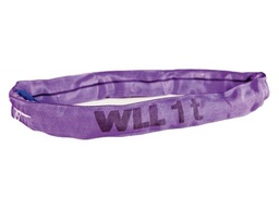 [OUS925] ÉLINGUE MAUVE POUR JANTE ALUMINIUM 100CM 1000KG