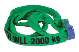 [03.09.630] ÉLINGUE VERTE POUR JANTE ALUMINIUM 150CM 2000KG