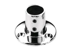 [KF139] EMBASE RONDE INOX 90° TUBE 25MM