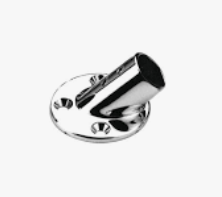 [KF014] EMBASE RONDE INOX 45° TUBE 22MM