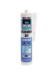 [49.65.330] MASTIC SILICONE BISON [Couleur: Blanc]