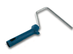 [400818] MONTURE MANCHE PLASTIQUE CREUX [Taille: pour rouleau 18cm]