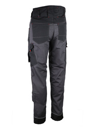 [PITON01] PANTALON DE TRAVAIL GRIS POLY/COTON 280G/M² TS