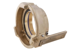 [85.16.741] RACCORD DE SOUTE LAITON MK100 COMPLET 4&quot; INT AVEC LEVIER