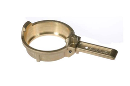 [85.16.729] RACCORD DE SOUTE LAITON TWM80 BAGUE EXTERNE 3&quot; AVEC LEVIER