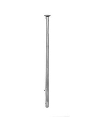 [VEP928] PORTE DRAPEAU DE YACHT INOX [Modèle: Droit] [Longueur: 150cm]