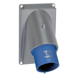 [52979] PRISE HYPRA PLASTIQUE [Legrand: Boîtier réversible Hypra IP44 pour prise 2P+T , 3P+T et 3P+N+T 32A - 1 entrée ISO 25 - plastique]