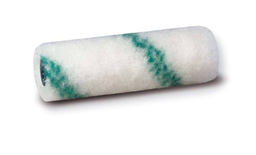 [53.58.018] ROULEAU A PEINTURE NYLON (Rayures vertes) [Largeur: 18cm] [Longueur fibre: 11mm]