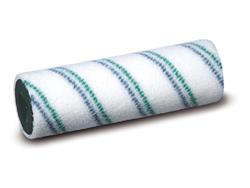 [53.59.018] ROULEAU A PEINTURE NYLON (Rayures vertes) [Largeur: 18cm] [Longueur fibre: 6mm]