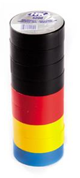 [49.15.110W] RUBAN ADHÉSIF ISOLANT PVC BLANC 10M