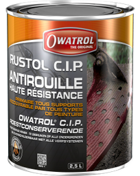 [PER441] RUSTOL C.I.P. [Couleur: Rouge brun] [Volume: 2,5 litres]