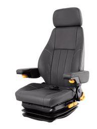 [20.93.020] SIÈGE DE PILOTAGE LEHAR XL CUIR NOIR SANS SUPPORT