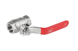 [POV221] VANNE À BILLE LAITON NICKELÉ F/F 3/8"