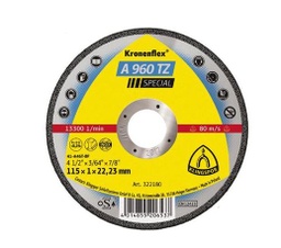 [40.85.912] DISQUE A TRONÇONNER Ø125mm ACIER/INOX T60