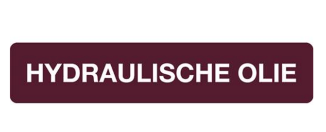 #FINI AUTOCOLLANT &quot;HUILE HYDRAULIQUE&quot;
