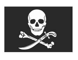 [11.10.960] DRAPEAU PIRATE