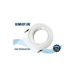 CABLE RG8X - TERM. FME - BLANC